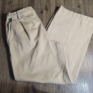 Empyre Y2K Skater Pants Women's Size Medium Khaki Streetwear